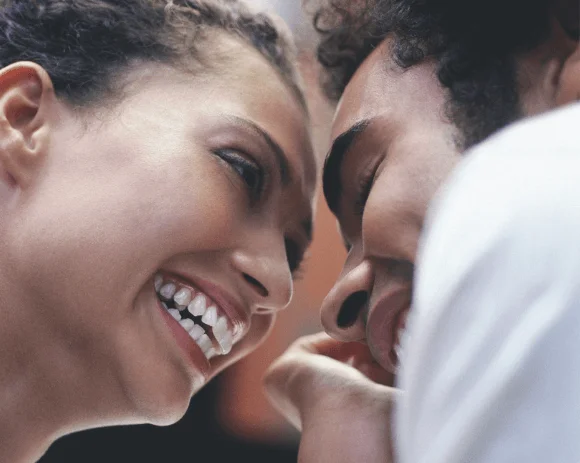 Men and women Smiling
